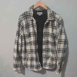 Womens Carhartt Fleece Lined Plaid Jacket